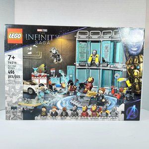 SALE!! New Sealed Lego 76216 Marvel Infinity Saga Iron man 2 496 Pc Avengers re…